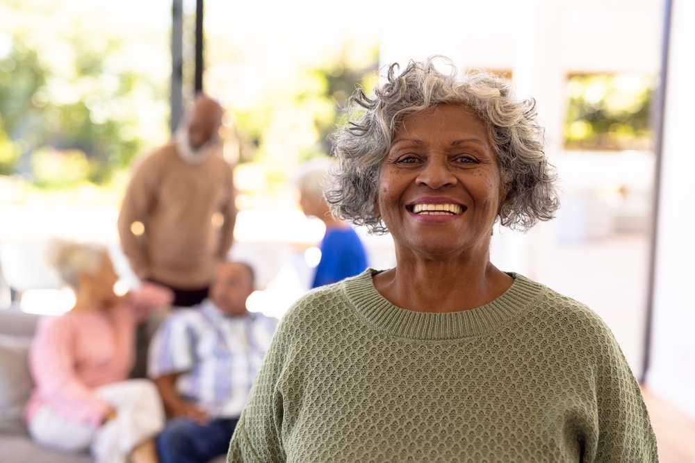 Smiling Assisted Living Woman